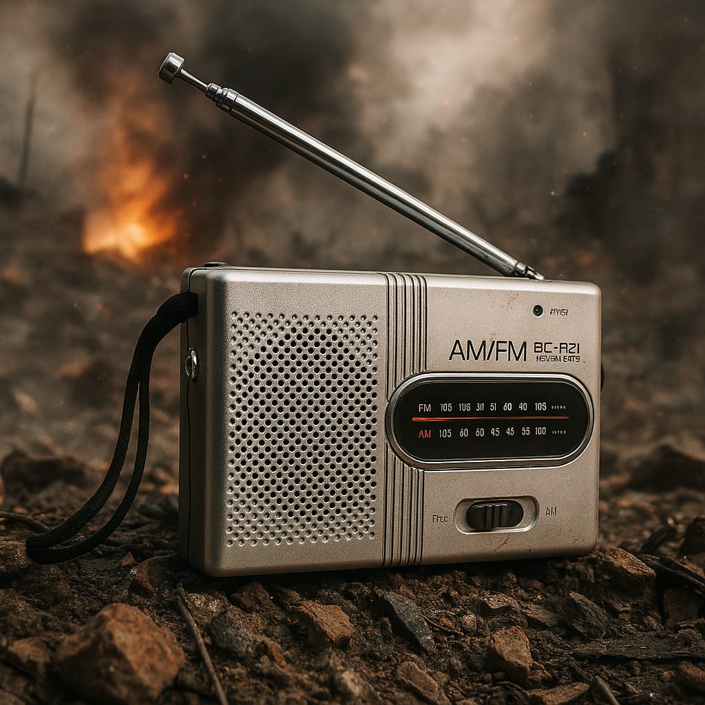 Mini radio de Emergencia